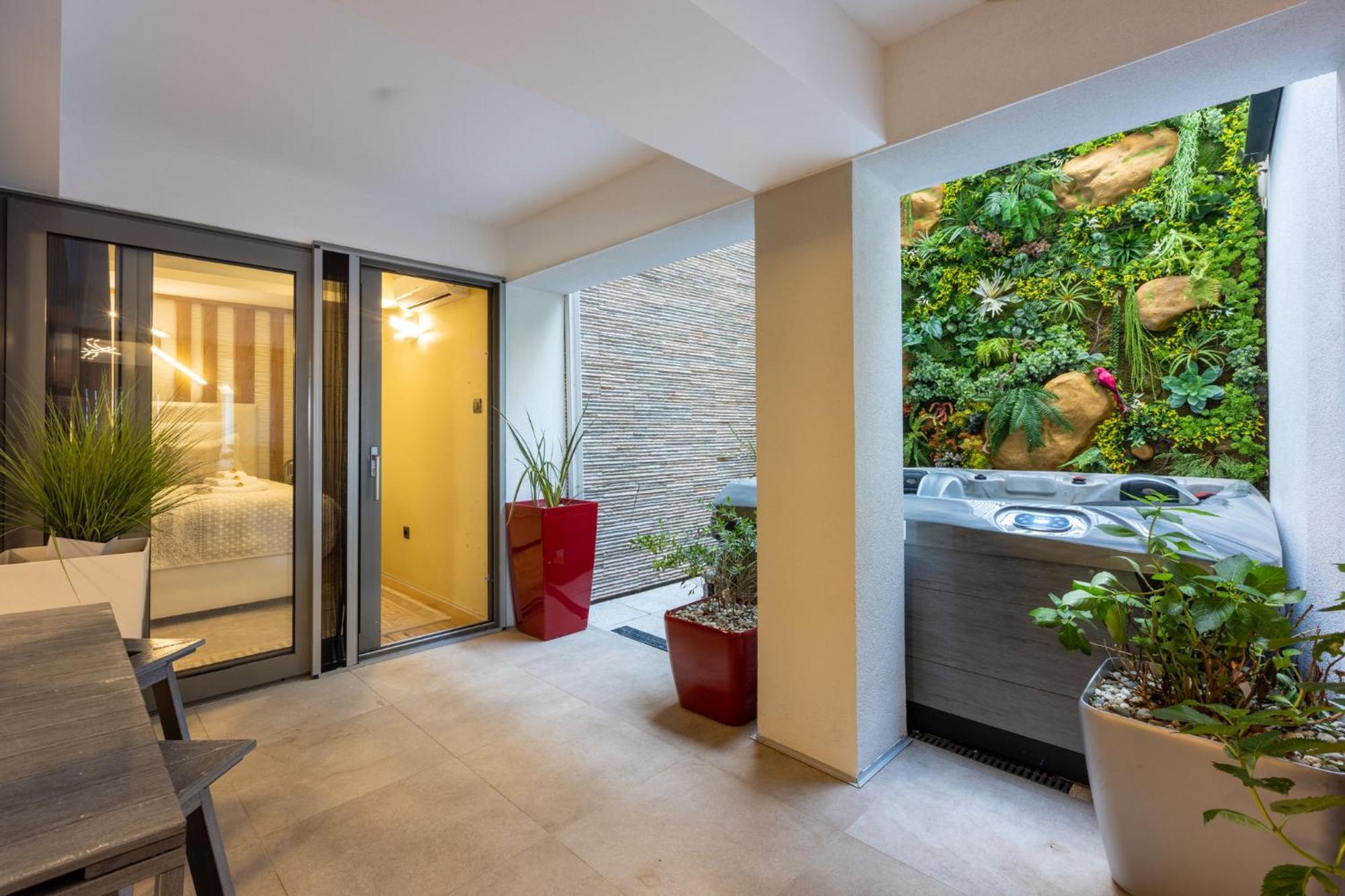 Panoramica Apartment With Whirlpool ツリクヴェニツァ エクステリア 写真