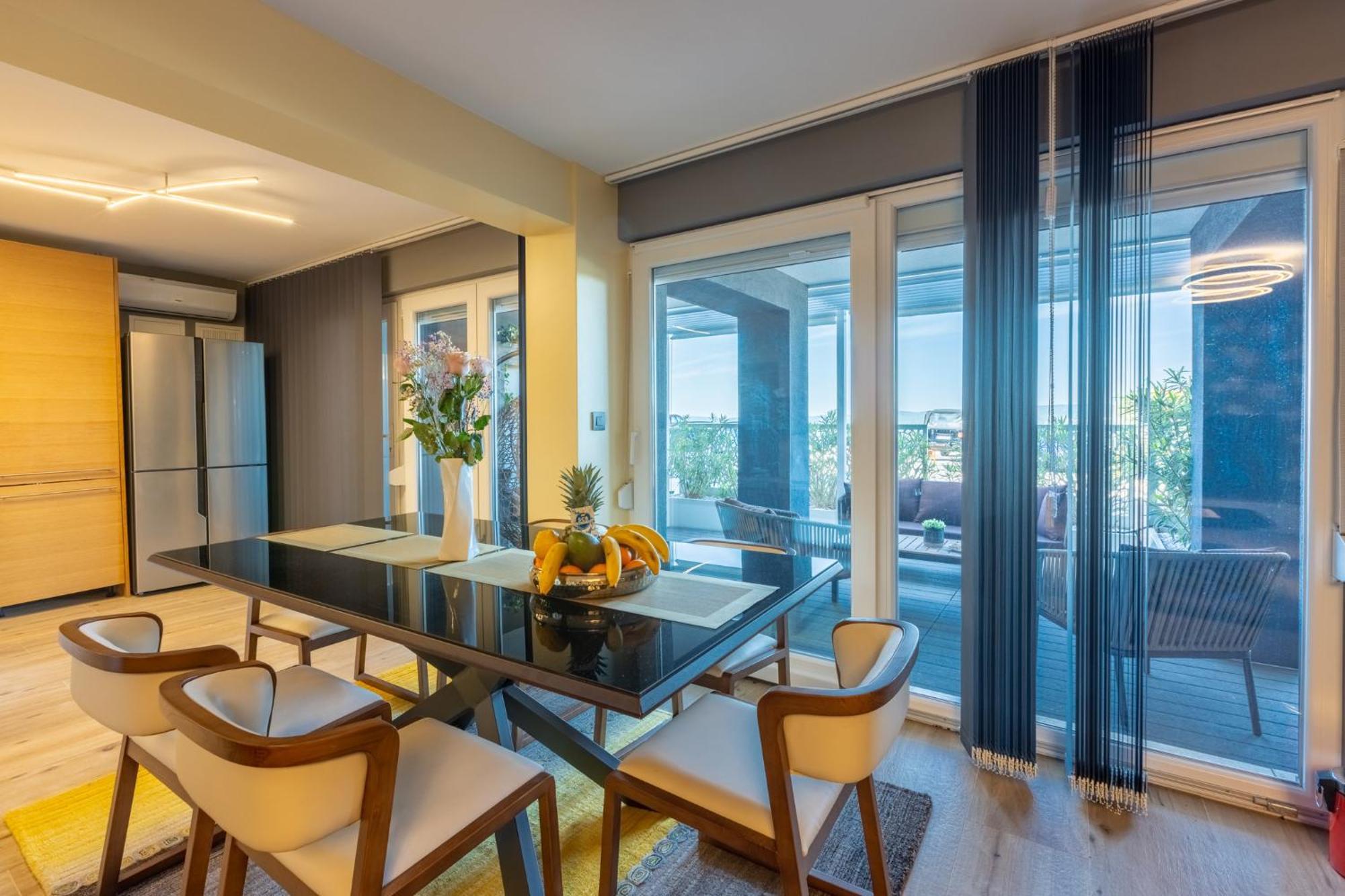 Panoramica Apartment With Whirlpool ツリクヴェニツァ エクステリア 写真